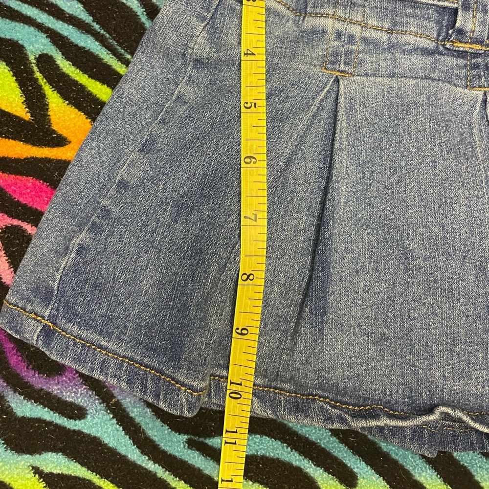 Y2k Almost Famous Indigo Denim Mini Skirt - Picture 3 of 3
